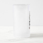 Bester Katzen-Vater je, Katzen-Vater-Leopard, Katz Mattglas Bierglas (Mittel)