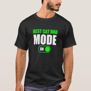 Bester Katzen-Vater-Modus Ein  Bester Katzen-Vater T-Shirt