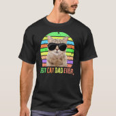 Bester Katzen-Vater T-Shirt (Vorderseite)