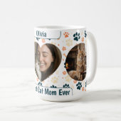 Bester Katzenmutter-Kaffeebecher Aller Zeiten – Pe Kaffeetasse (VorderseiteRechts)