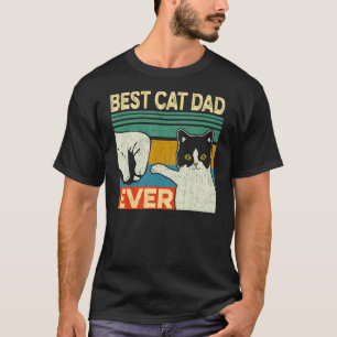 Bester Katzenpapa aller Zeiten Katzenpapa Vatert T-Shirt