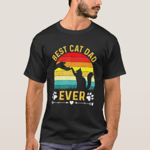 Bester Katzenpapa Aller Zeiten Katzenpapa Vatert T-Shirt