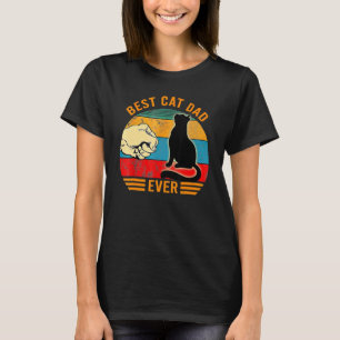 Bester Katzenpapa Aller Zeiten Katzenpapa Vatert T-Shirt