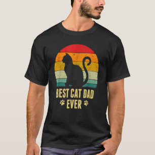 Bester Katzenpapa Aller Zeiten Katzenpapa Vatert T-Shirt
