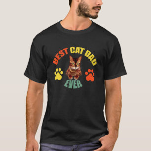 Bester Katzenpapa überhaupt T-Shirt Katzen Daddy V