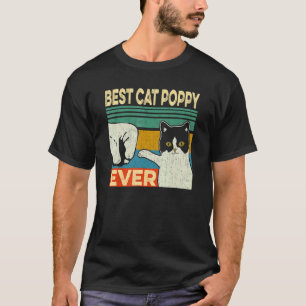 Bester Katzensohn Poppy Aller Zeiten Katzenvater T-Shirt