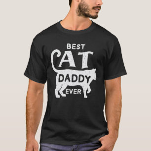 Bester Katzenvater Aller Daddy Kätzchen Pfote 1 T-Shirt