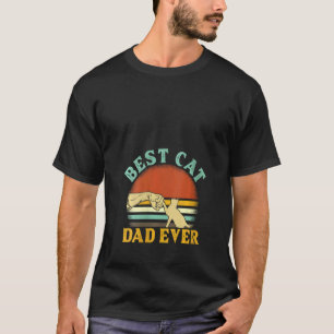 Bester Katzenvater Aller Katzen Katzenvater Vintag T-Shirt