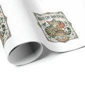Bester Katzenvater Aller Katzenmutter Vater Eltern Geschenkpapier (Rolleneckpunkt)