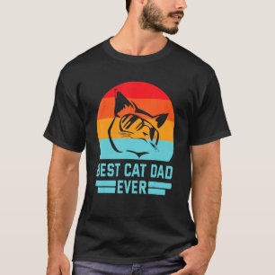 Bester Katzenvater Aller Papa Sohn  T-Shirt