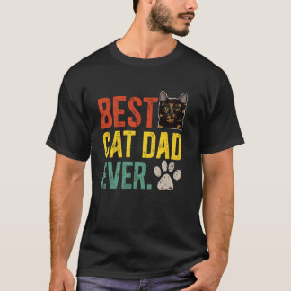 Bester Katzenvater Aller Tortenschecken-Katzenbesi T-Shirt