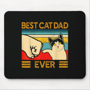 Bester Katzenvater Aller Vater-Tags-Geschenk Katze Mousepad