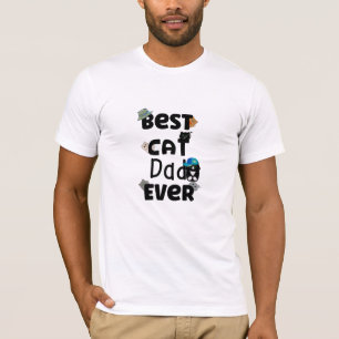 Bester Katzenvater Aller Zeiten Beim Angeln Süße K T-Shirt