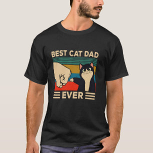 Bester Katzenvater aller Zeiten Daddy Pfote Fausts T-Shirt