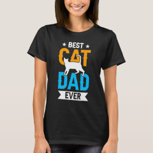 Bester Katzenvater aller Zeiten Daddy Vater Sprüch T-Shirt