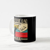 Bester Katzenvater Aller Zeiten Kaffeetasse (Vorderseite Links)