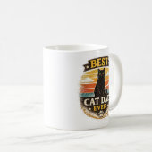 Bester Katzenvater Aller Zeiten Kaffeetasse | Vate (VorderseiteRechts)