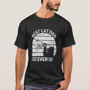 Bester Katzenvater Aller Zeiten Lustiger Katzenlie T-Shirt
