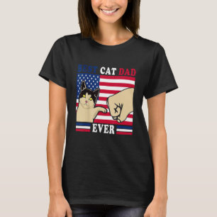 Bester Katzenvater aller Zeiten Vater Vater-Tag Va T-Shirt