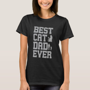 Bester Katzenvater Aller Zeiten Vintage Vater Dadd T-Shirt
