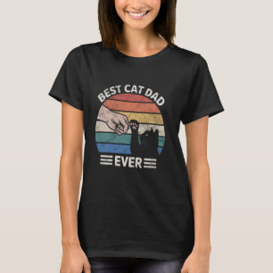 Bester Katzenvater Allerlustigstes Katzenliebhaber T-Shirt