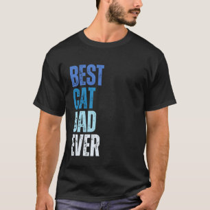 Bester Katzenvater jeden Vatertag für Katzenbesitz T-Shirt