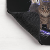 Bester Katzenvater lustiger Bootleg für Männer Pap Mousepad (Ecke)