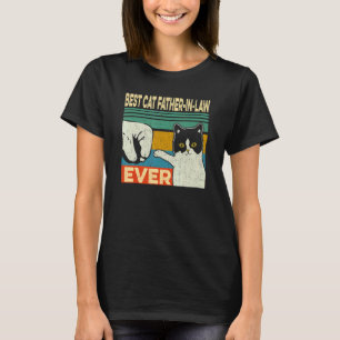 Bester Katzenvater Schwiegervater Aller Zeiten K T-Shirt
