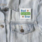 Bester Katzenvater überhaupt Button (Beispiel)