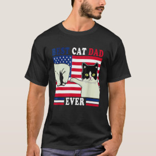 Bester Katzenvater überhaupt Daddy Vater Tag Vater T-Shirt