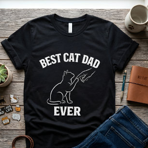 Bester Katzenvater überhaupt Einzigartiges Geschen T-Shirt