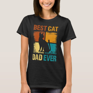 Bester Katzenvater überhaupt für Männer, Vatertag, T-Shirt