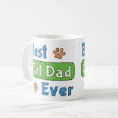 Bester Katzenvater überhaupt Kaffeetasse (Vorderseite Links)