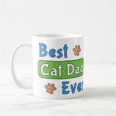 Bester Katzenvater überhaupt Kaffeetasse (Links)
