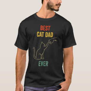 Bester Katzenvater überhaupt  Kätzchen Katzenpapa  T-Shirt
