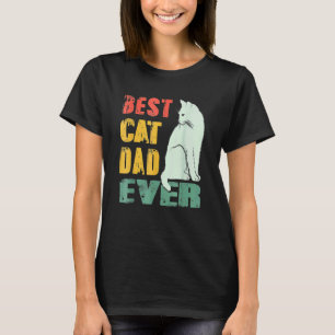 Bester Katzenvater überhaupt Katze Vatertag 3 T-Shirt