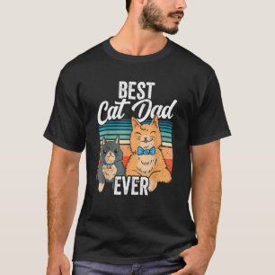 Bester Katzenvater überhaupt Katze Vatertag 5 T-Shirt