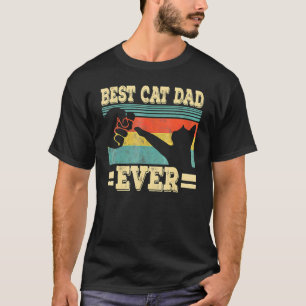 Bester Katzenvater überhaupt  Katzenpapa Daumen ho T-Shirt