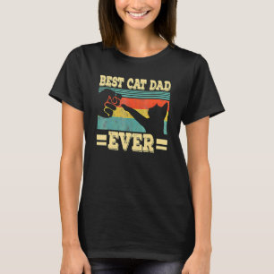 Bester Katzenvater überhaupt  Katzenpapa Daumen ho T-Shirt