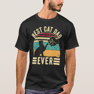 Bester Katzenvater überhaupt  Katzenpapa Fauststoß T-Shirt