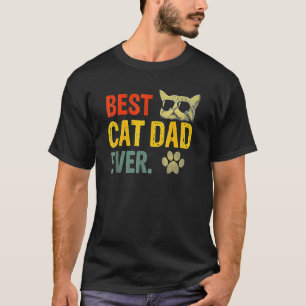 Bester Katzenvater überhaupt  Katzenpapa Vatertag  T-Shirt