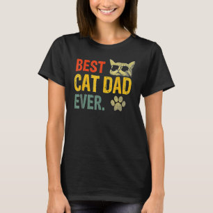 Bester Katzenvater überhaupt  Katzenpapa Vatertag  T-Shirt