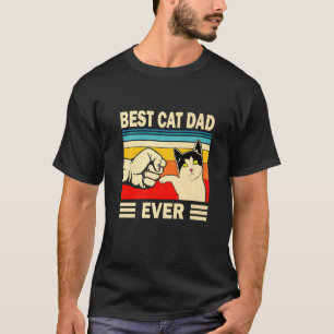 Bester Katzenvater überhaupt   Katzenpapa Vatertag T-Shirt