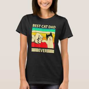 Bester Katzenvater überhaupt   Katzenpapa Vatertag T-Shirt