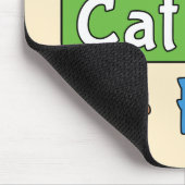 Bester Katzenvater überhaupt Mousepad (Ecke)