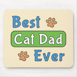 Bester Katzenvater überhaupt Mousepad