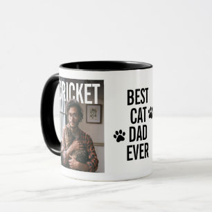 Bester Katzenvater überhaupt PhotoPop Tasse