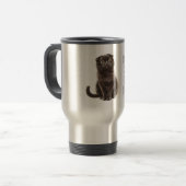 Bester Katzenvater überhaupt Reisebecher (Vorderseite Links)