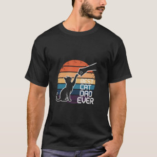 Bester Katzenvater überhaupt, stoß die Faust Daddy T-Shirt