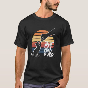 Bester Katzenvater überhaupt, stoß die Faust, Vint T-Shirt